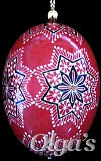 Christmas Pysanka.